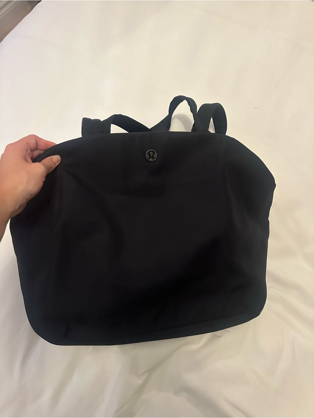 lululemon athletica Black Convertible tote